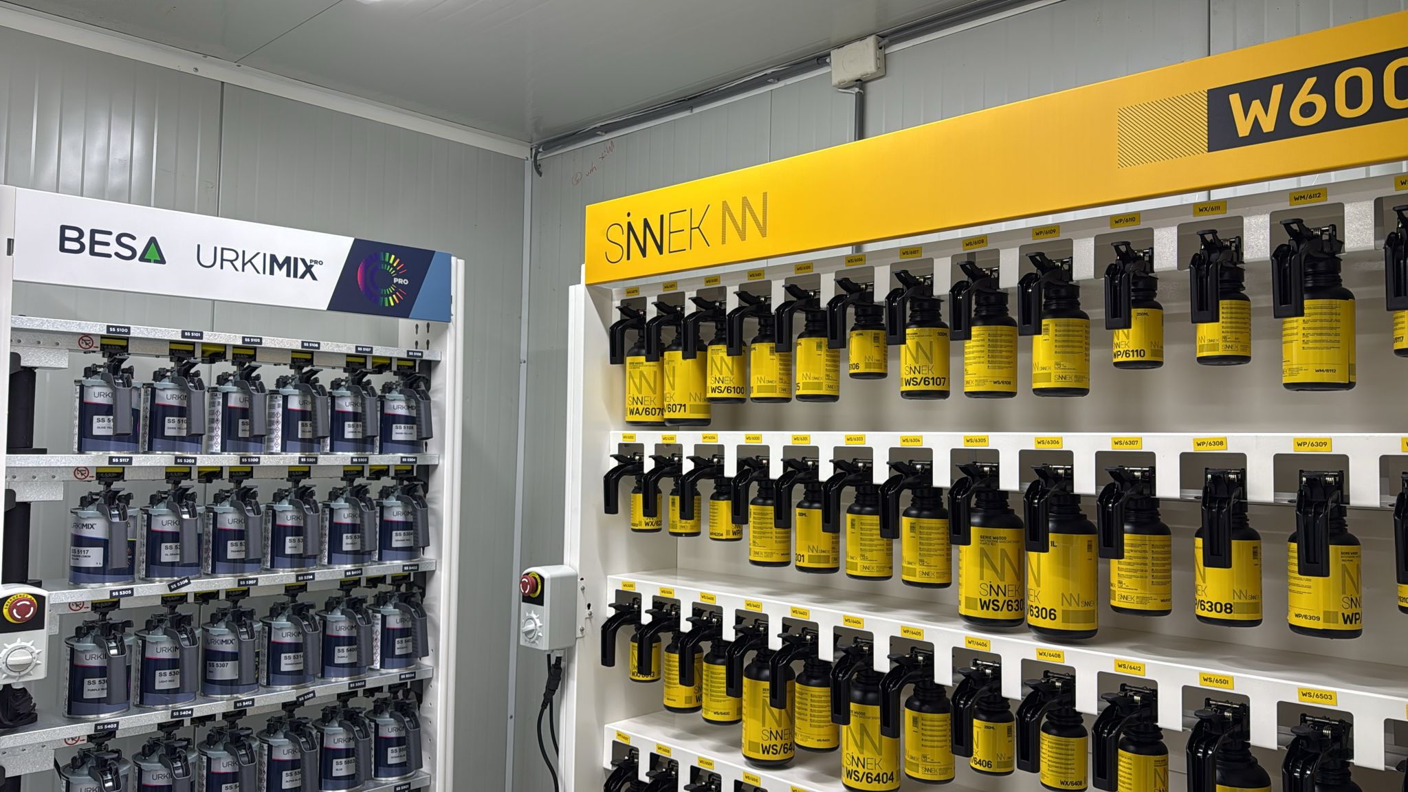 Overzicht mengsystemen werkplaats